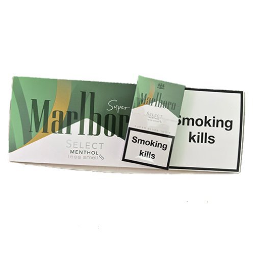Marlboro Select Menthol Less Smell Super Slims Sigara- Mentol Aromalı