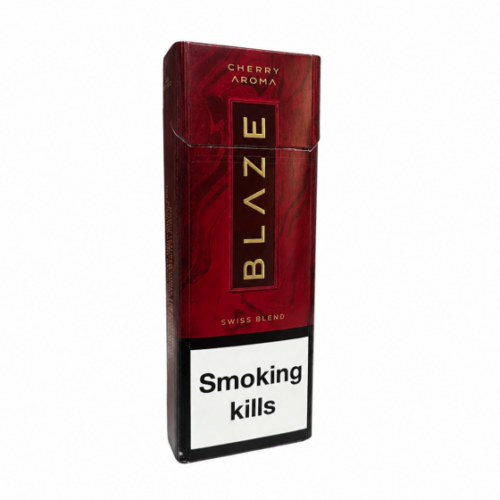 Blaze Swiss Blend Cherry Superslim Karton